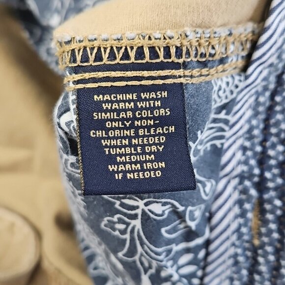 Cremieux Premium Denim Men's Cargo Shorts 42W Stretch Khaki Six Pockets EUC LN - Picture 11 of 13